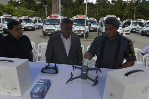 Imagem da notícia - Novas viaturas e drones são entregues ao Sistema Prisional para reforçar a segurança 
