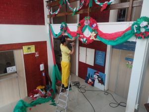 Sede da Seap recebe decoração natalina por internos do sistema prisional