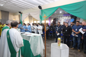 Imagem da notícia - Centro de Detenção Provisória de Manaus realiza Missa de Ação de Graças